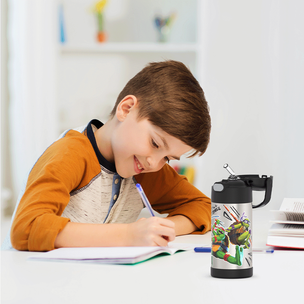 12oz FUNTAINER® WATER BOTTLE TEENAGE MUTANT NINJA TURTLES、mySite、noshort