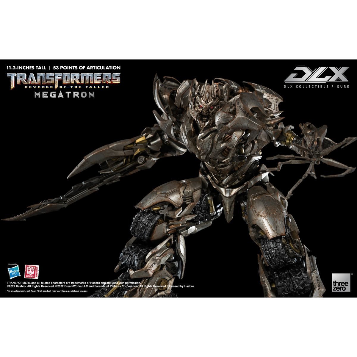 Threezero Transformers Revenge of the Fallen DLX Megatron、mySite、hgirdovlk
