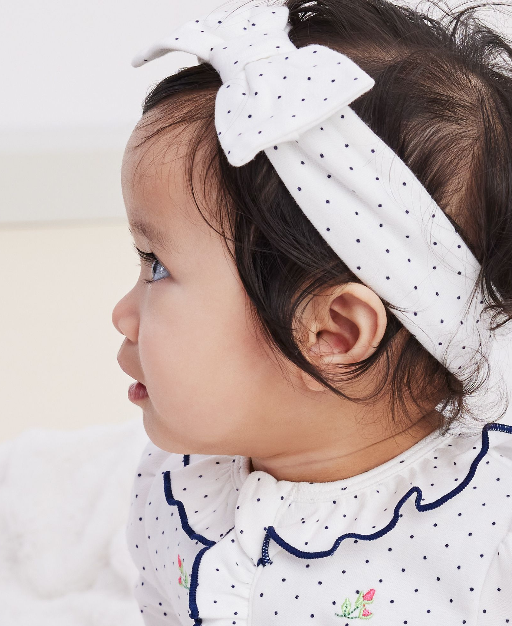  Rosebud 2-Way-Zip Footed One-Piece and Headband、mySite、layawaytickets