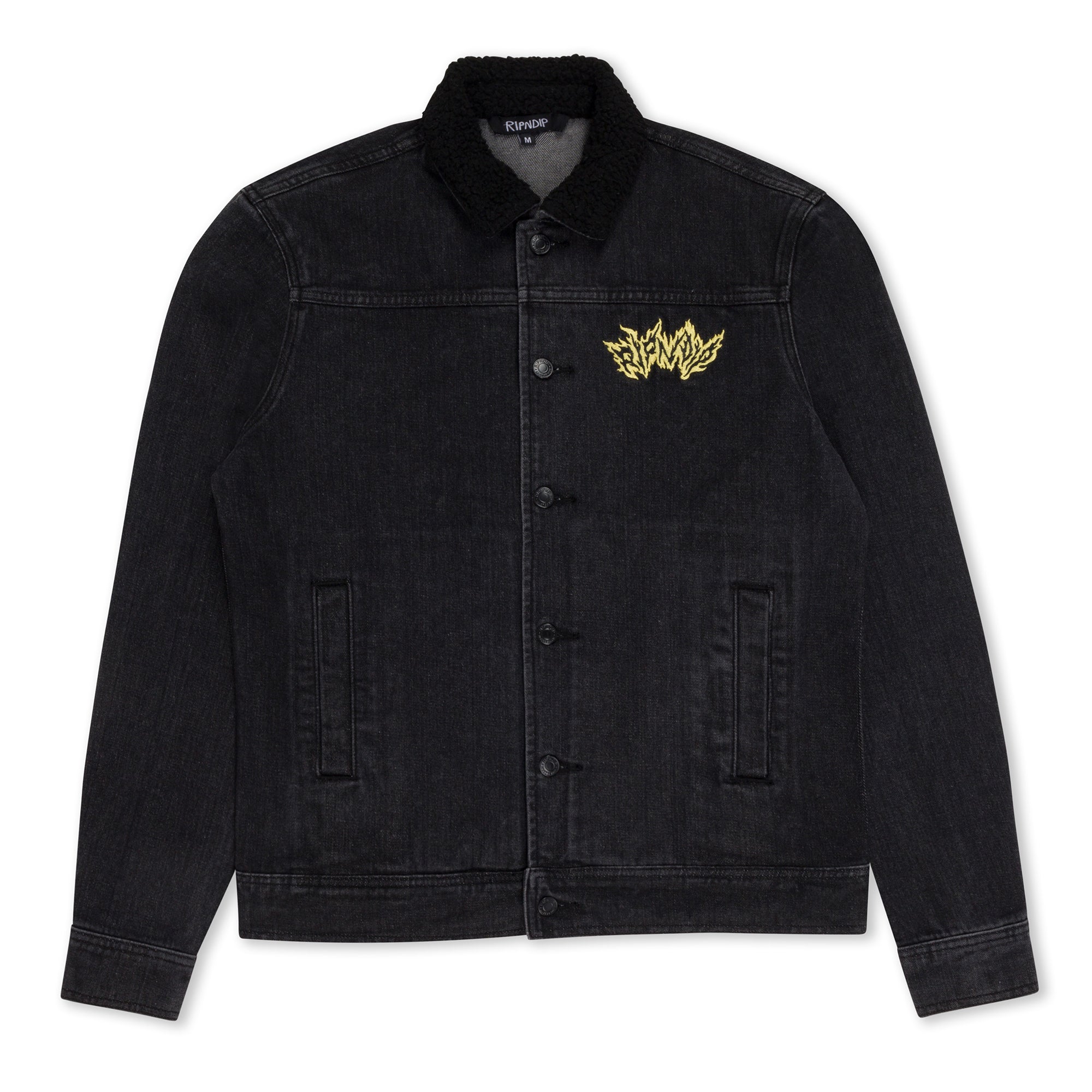  Ripnlit Denim Jacket (Black Denim Wash)、mySite、merchandisen