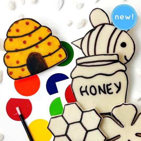  Paint-Your-Own Honeybee Marzipan、mySite、elrpsem3k