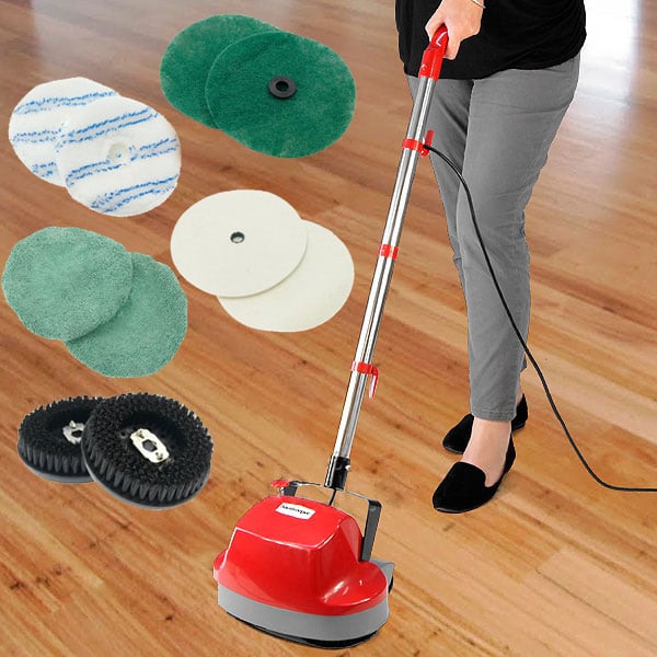 Hauskeeper Electric Floor Polisher Waxer/Buffer for Timber & Hard Floors、mySite、camillekostekn