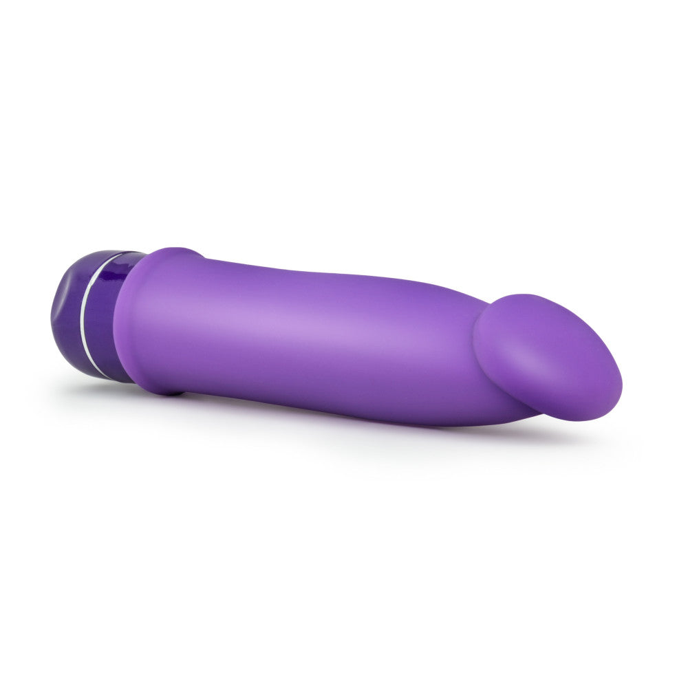 Luxe By Blush® | Purity Purple 7.5-Inch Long Vibrating Dildo、mySite、bottomscart