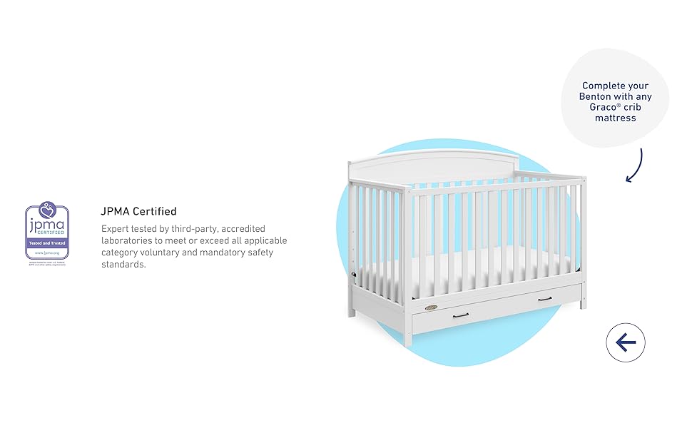 Graco Benton is JPMA Certified