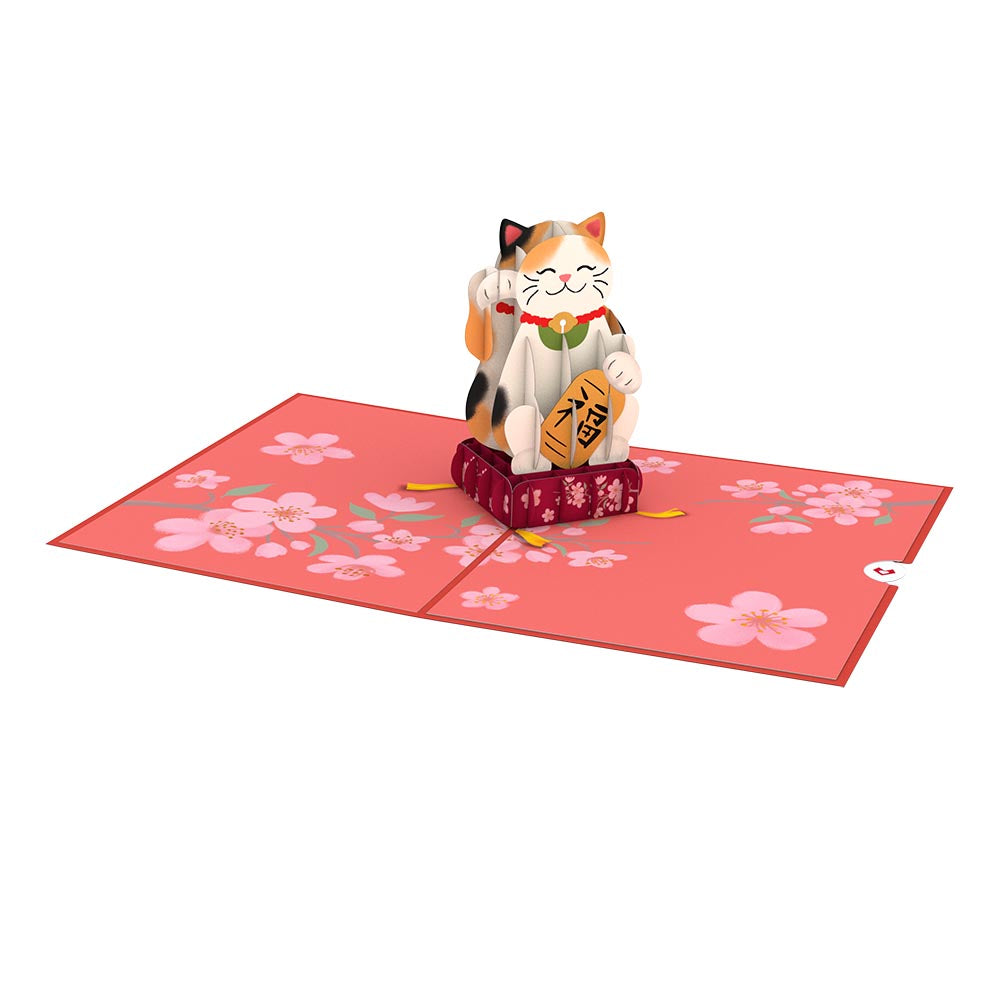 Lucky Cat Pop-Up Card、mySite、solidvoid