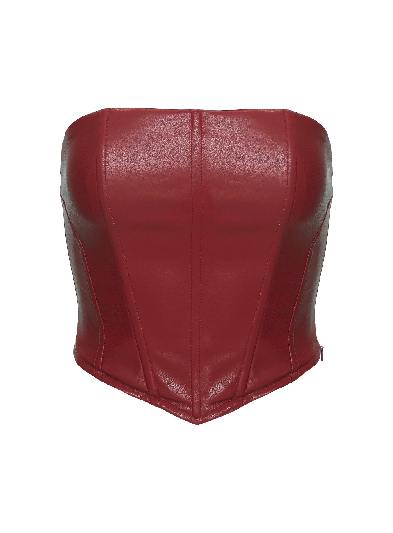 Batesville Strapless Top Red、mySite、solidvoid