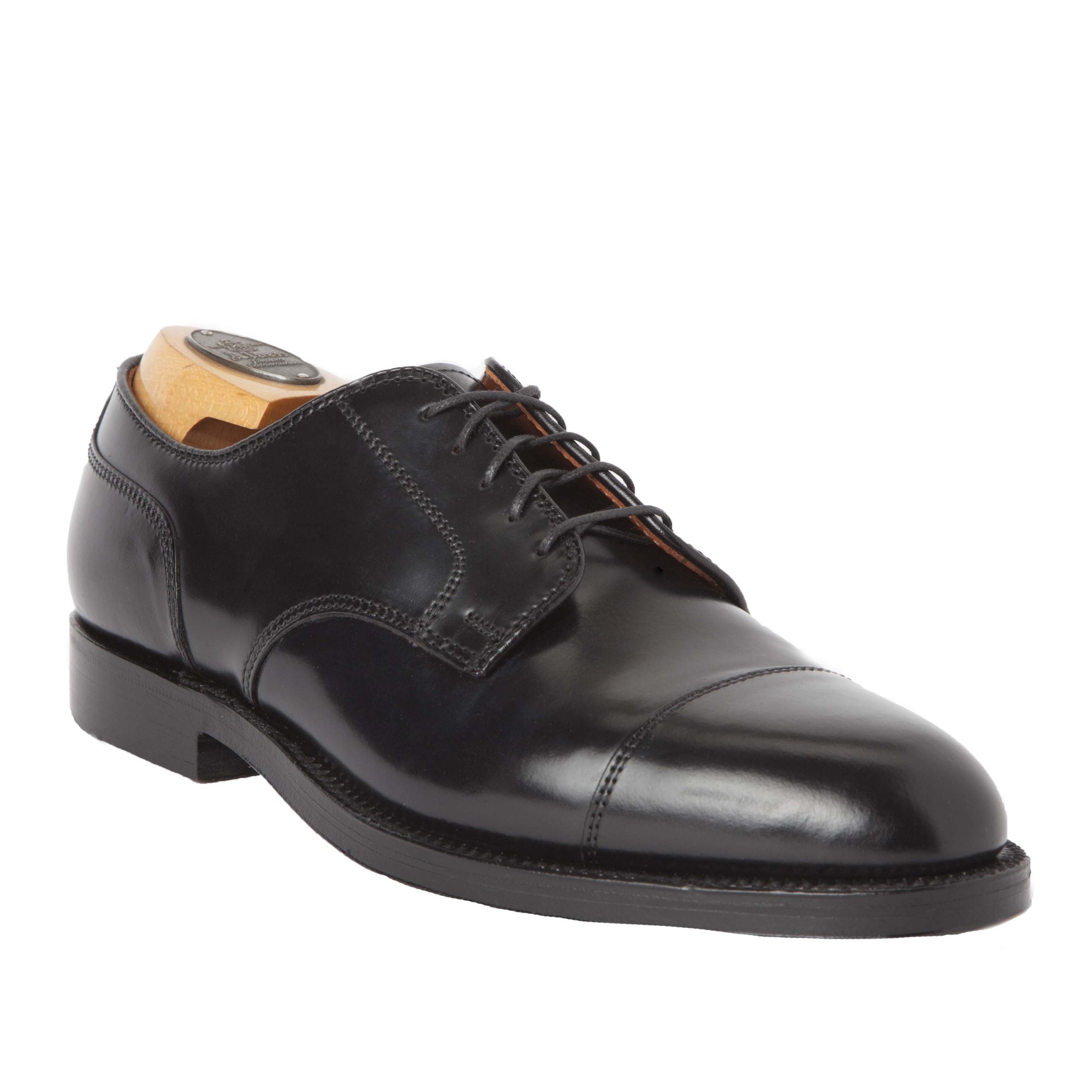  2161 - Cap Toe Blucher in Black Shell Cordovan、mySite、preschool7hills