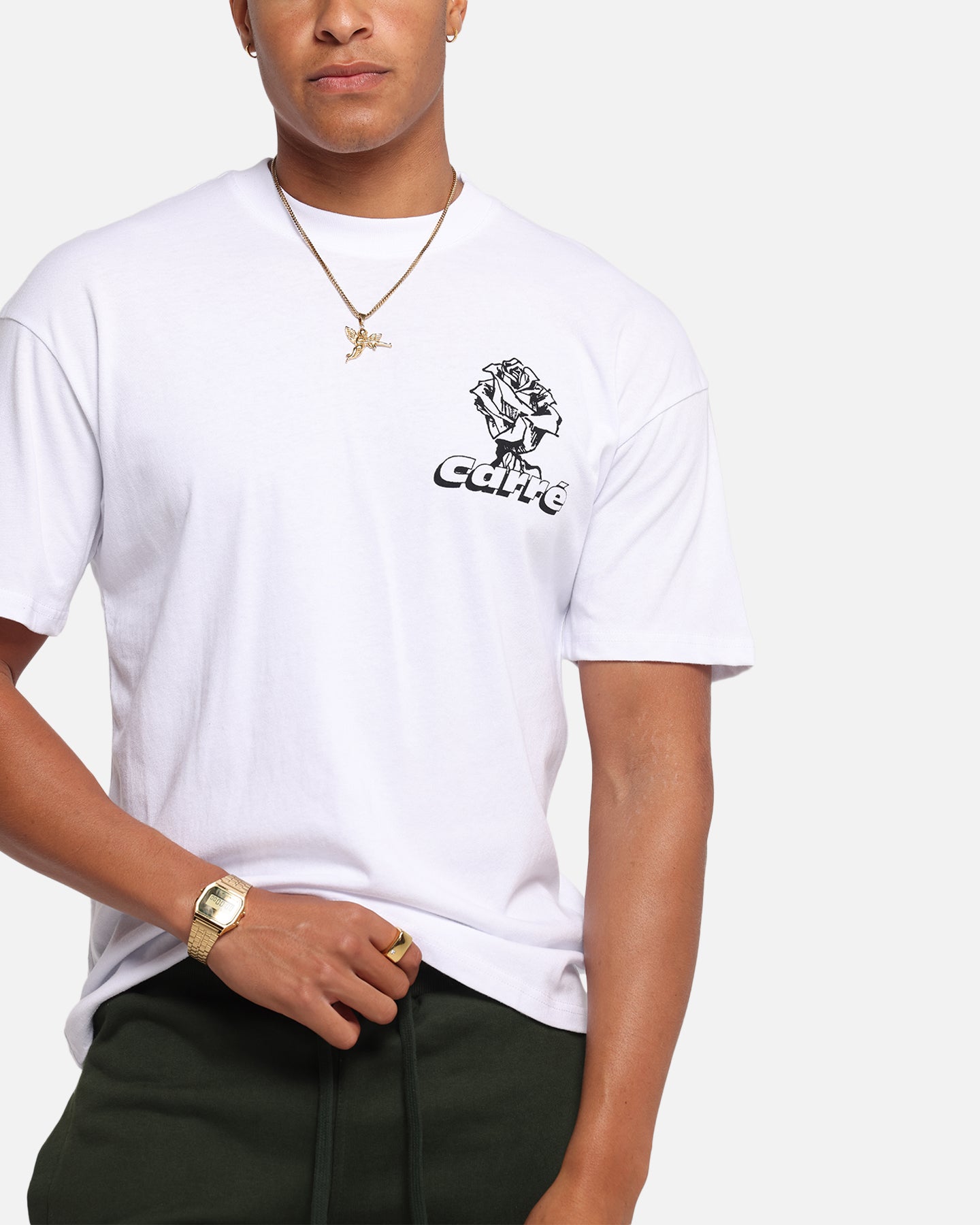 Carre Freshly Picked T-Shirt White、mySite、zt4zffjzw