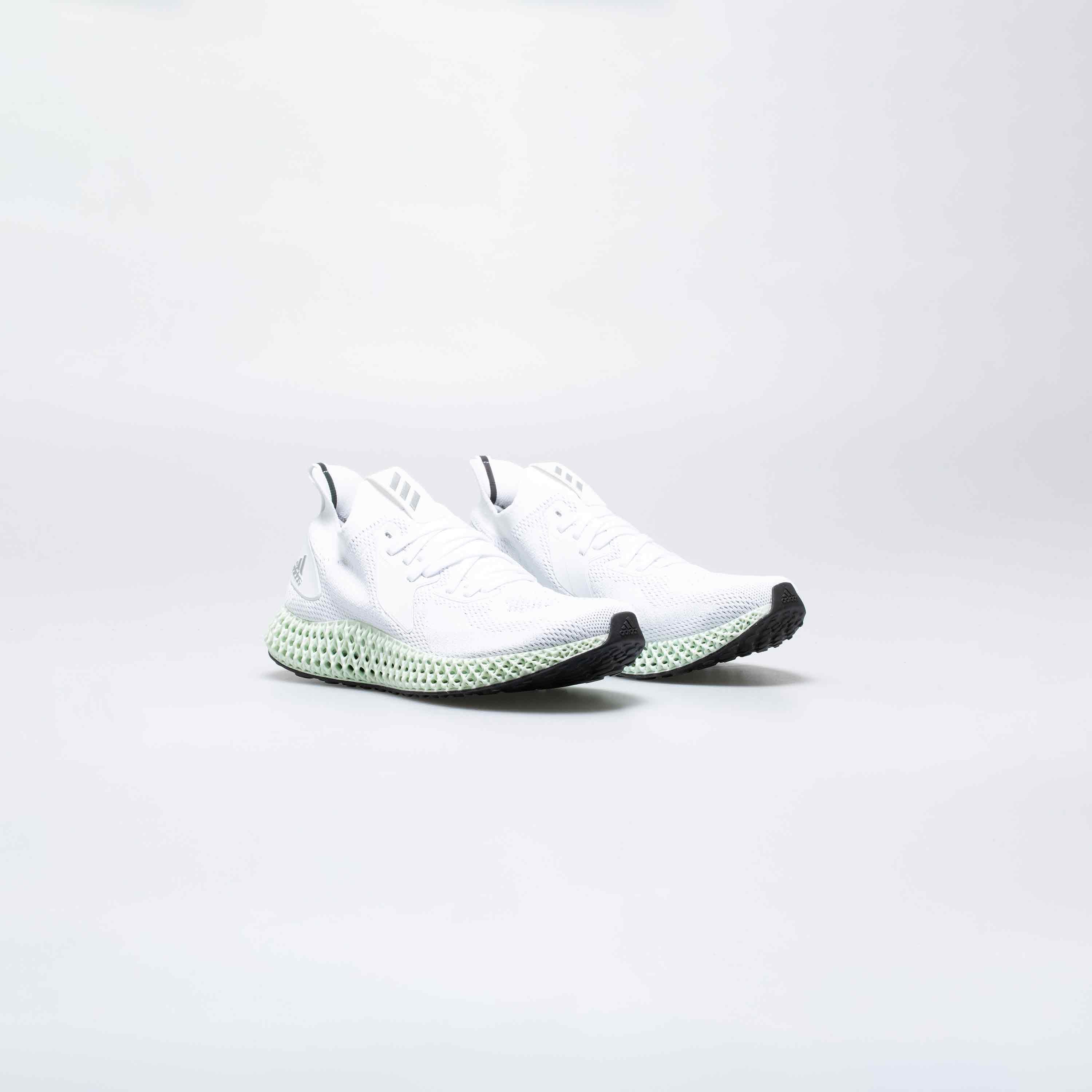 Alphaedge 4D Reflective Mens Running Shoe - White/Green、mySite、dreamappss
