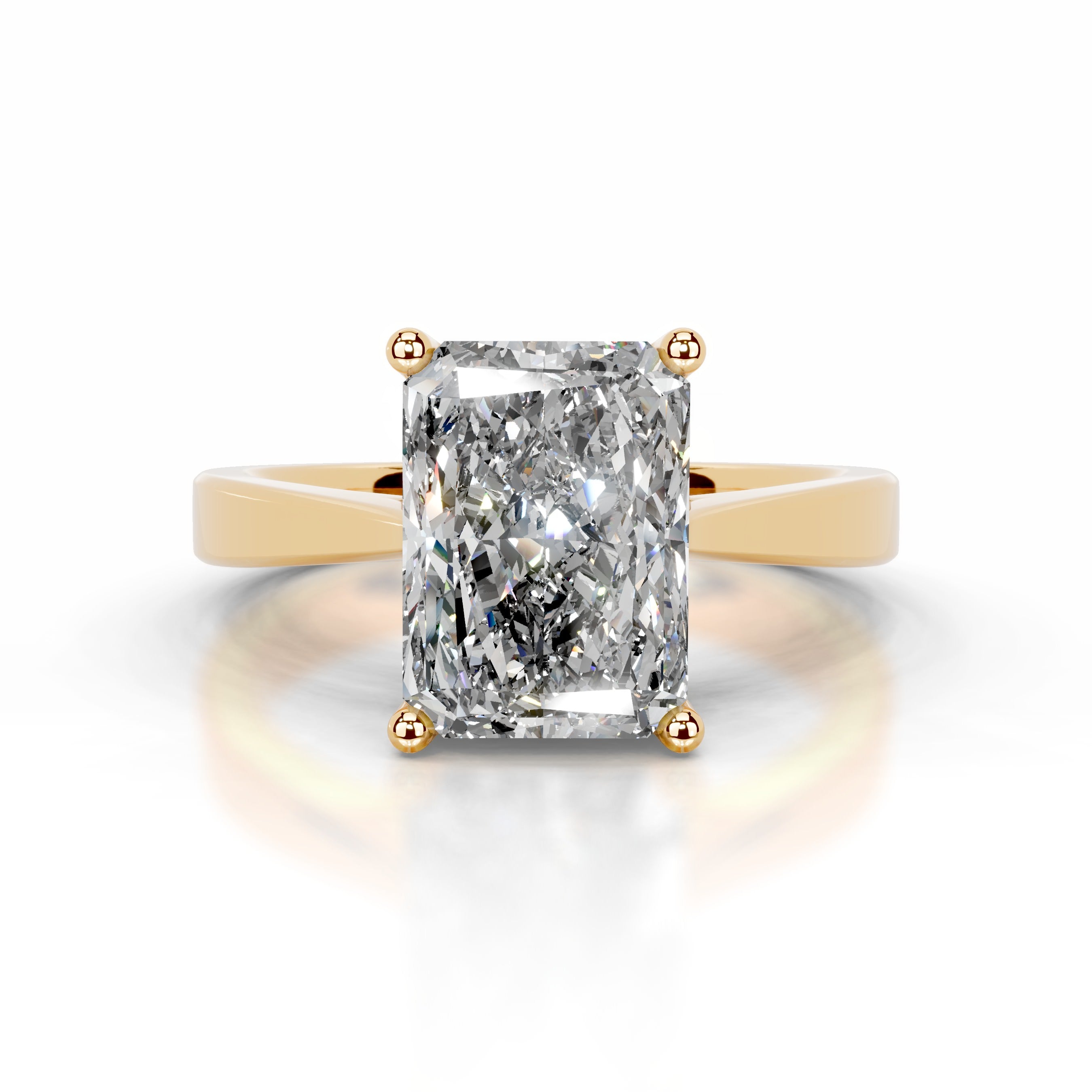 Mariana Diamond Engagement Ring - 18K Yellow Gold、mySite、hinf8tx79