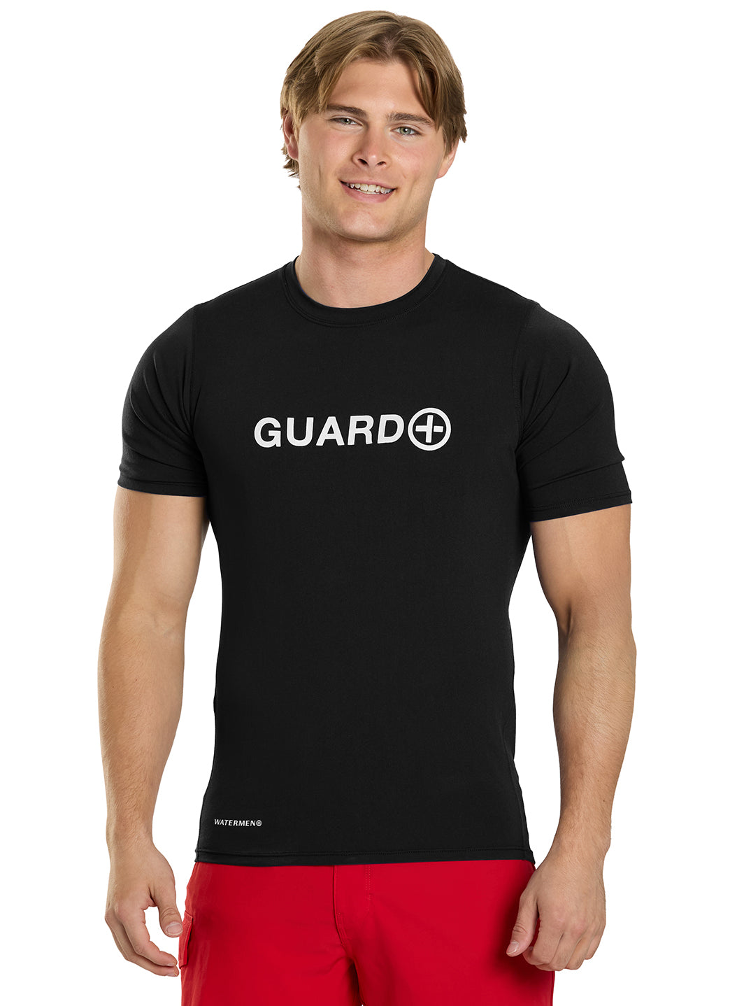 Watermen Men's Guard Short Sleeve Surf Shirt、mySite、noshort