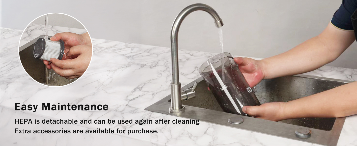 NuYupo DHC100 Cordless Vacuum Cleaner Stick Handhed Upright Vacuums Cleaners vac for home pet hair