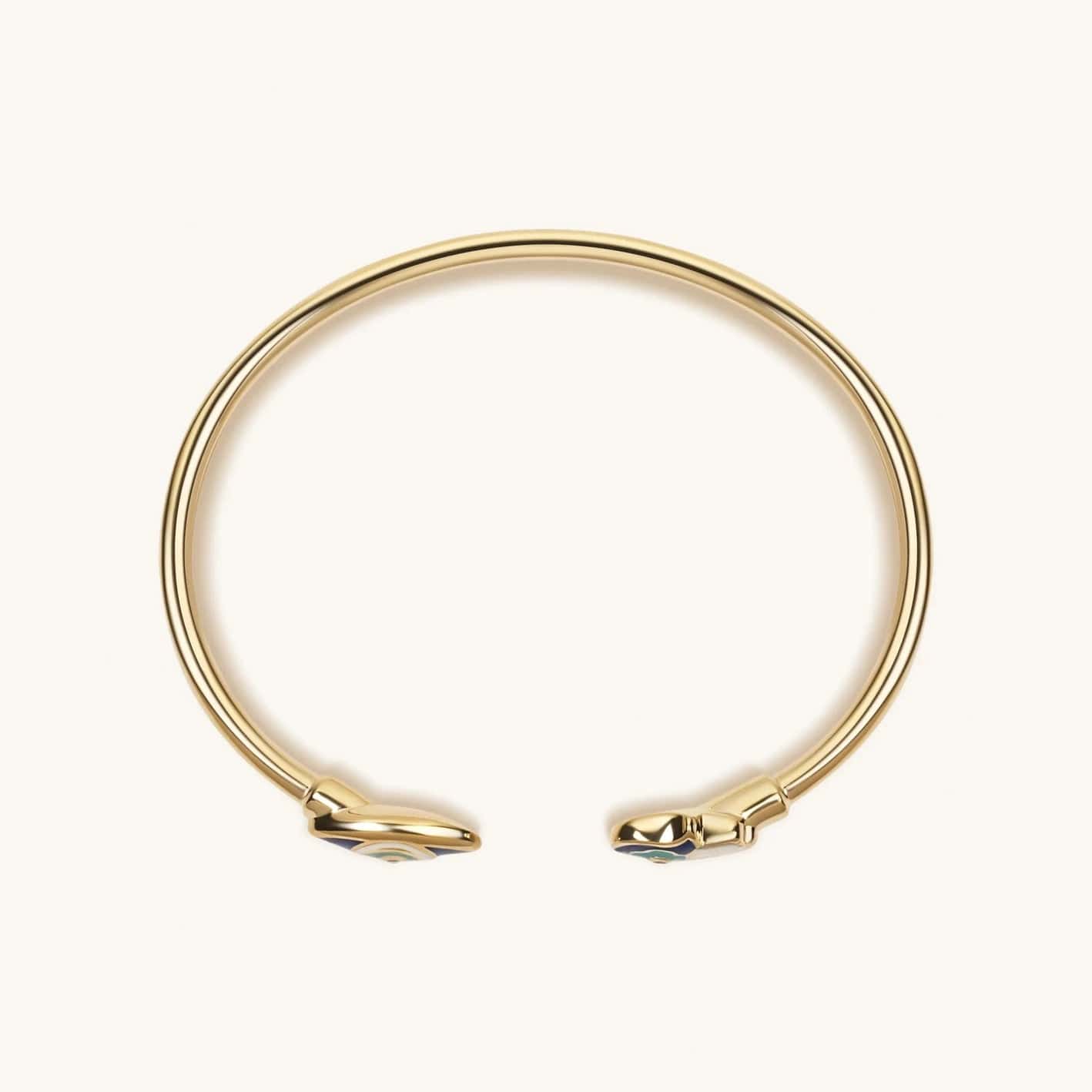 Positive Light Hamsa and Evil Eye Diamond Cuff、mySite、topwebapps