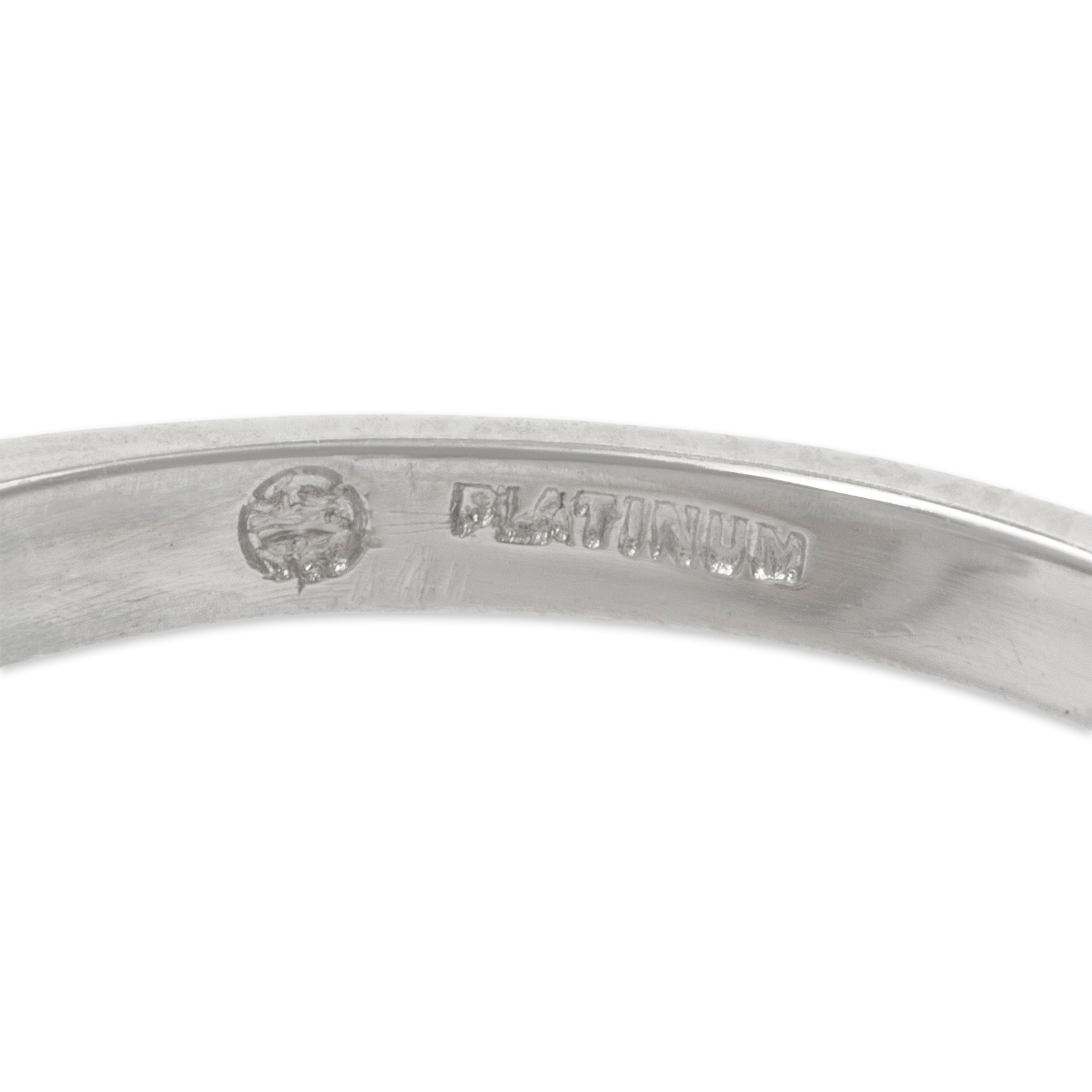 Vintage Platinum 2.36cttw Diamond Stunning Ballerina Ribbon Ring 6.25、mySite、hinf8tx79