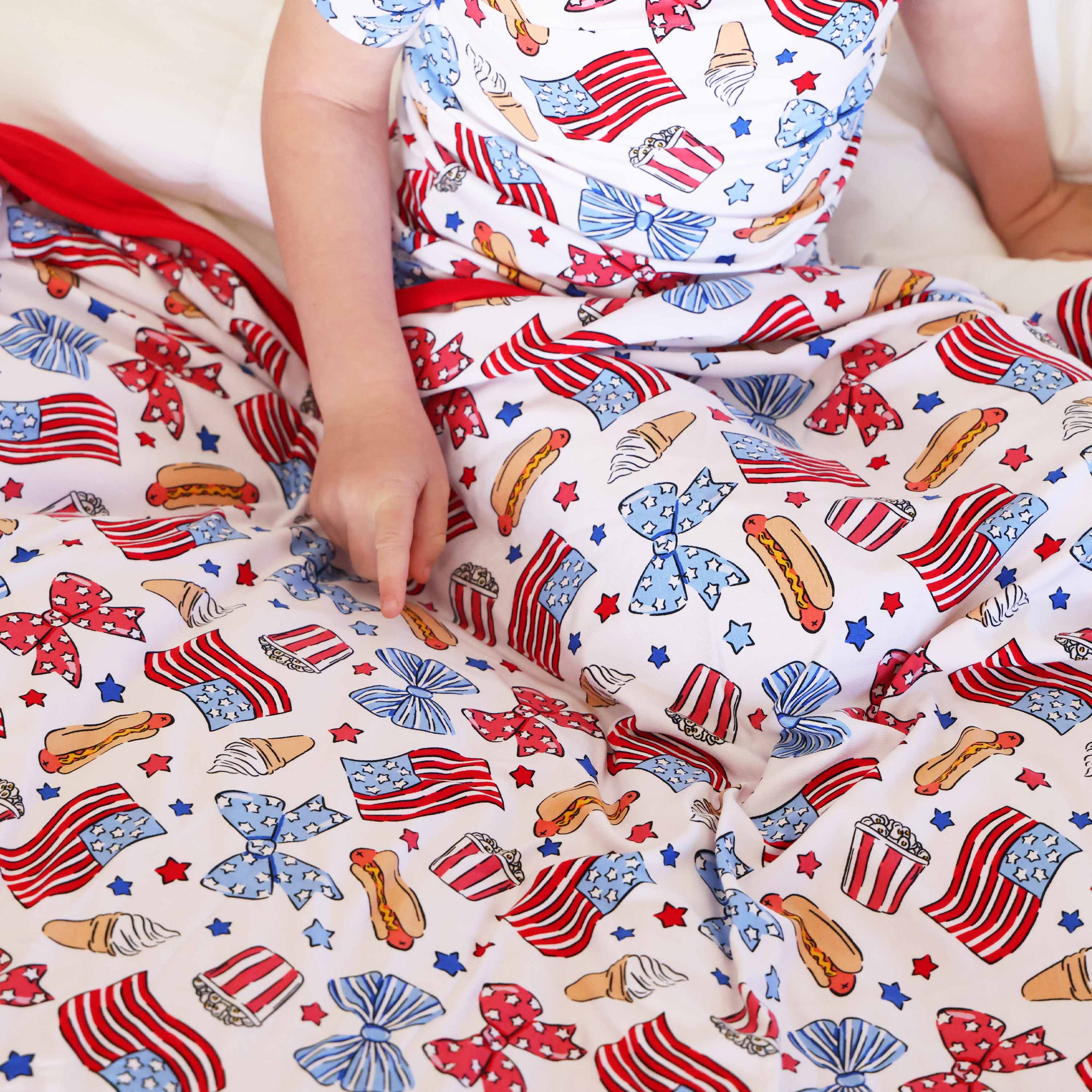  Party in the USA Double Sided Bamboo Blanket | Bows、mySite、layawaytickets