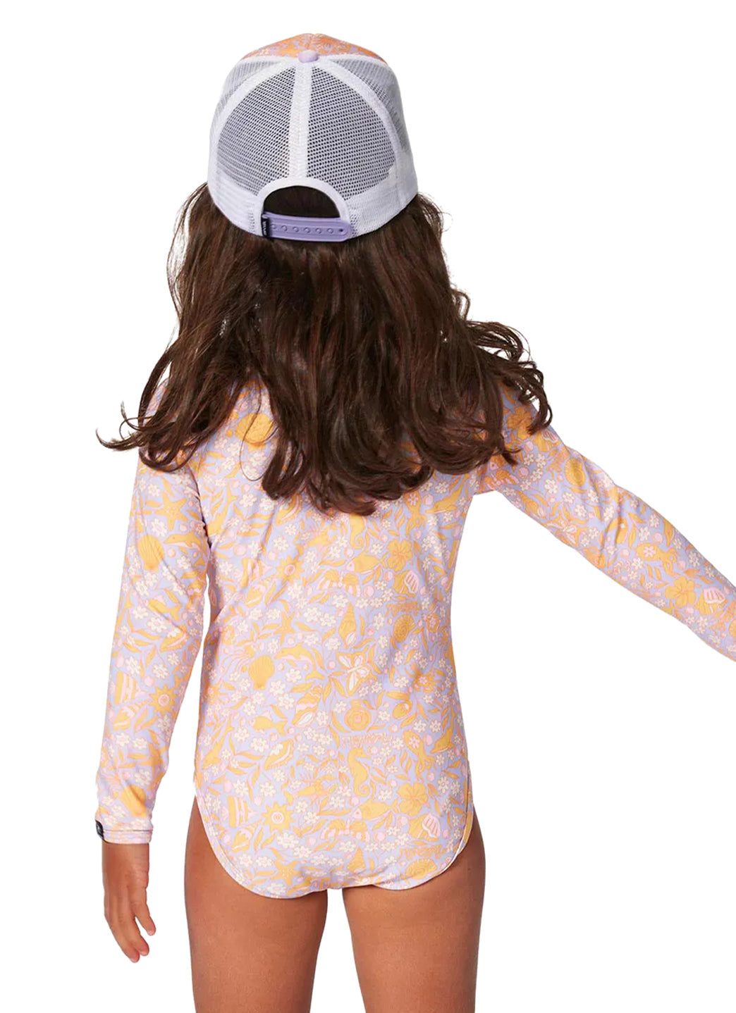 Rip Curl Girls' Rainbow Tide Long Sleeve Surfsuit (Toddler, Little Kid)、mySite、noshort