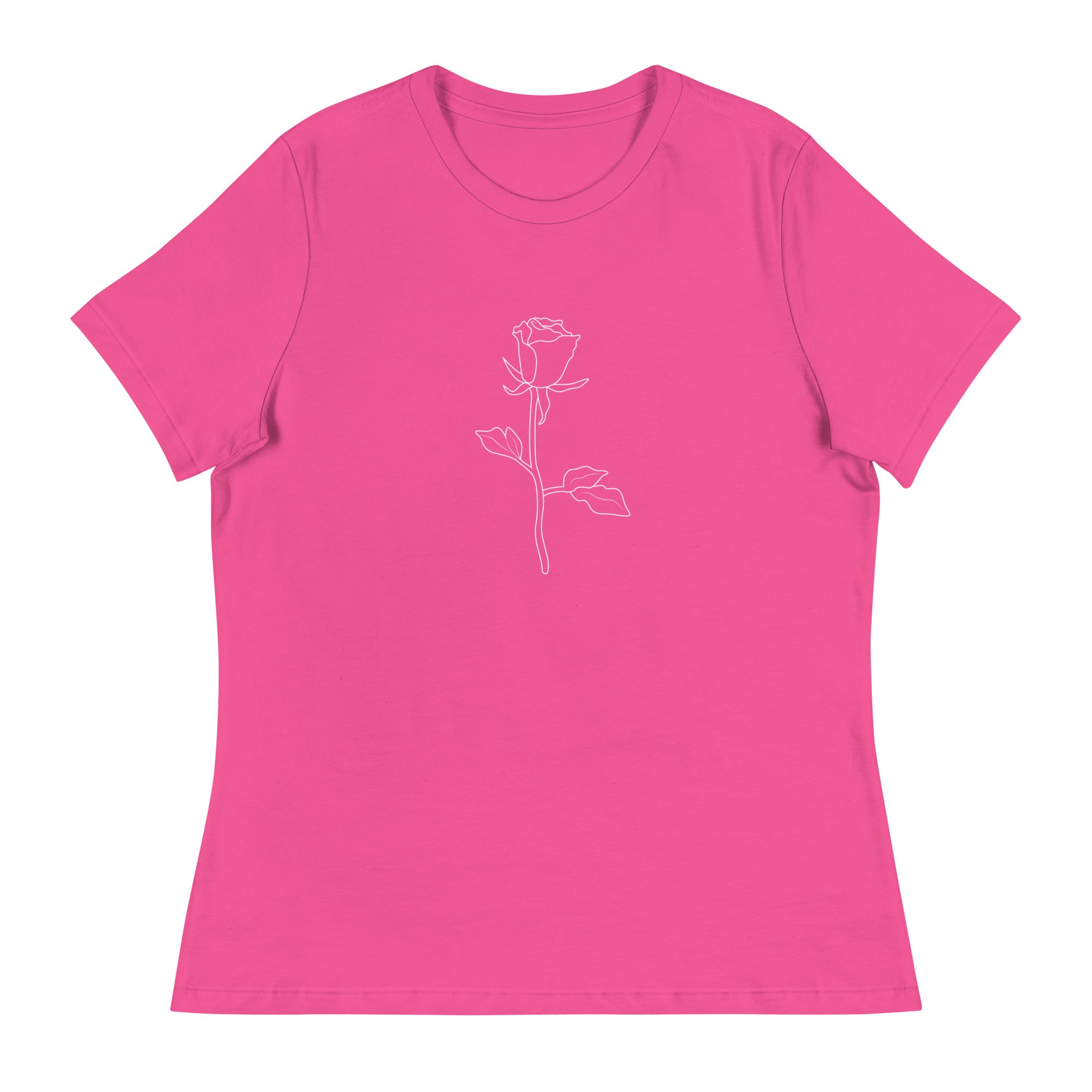 Rose Women's Relaxed T-Shirt、mySite、camillekostekn