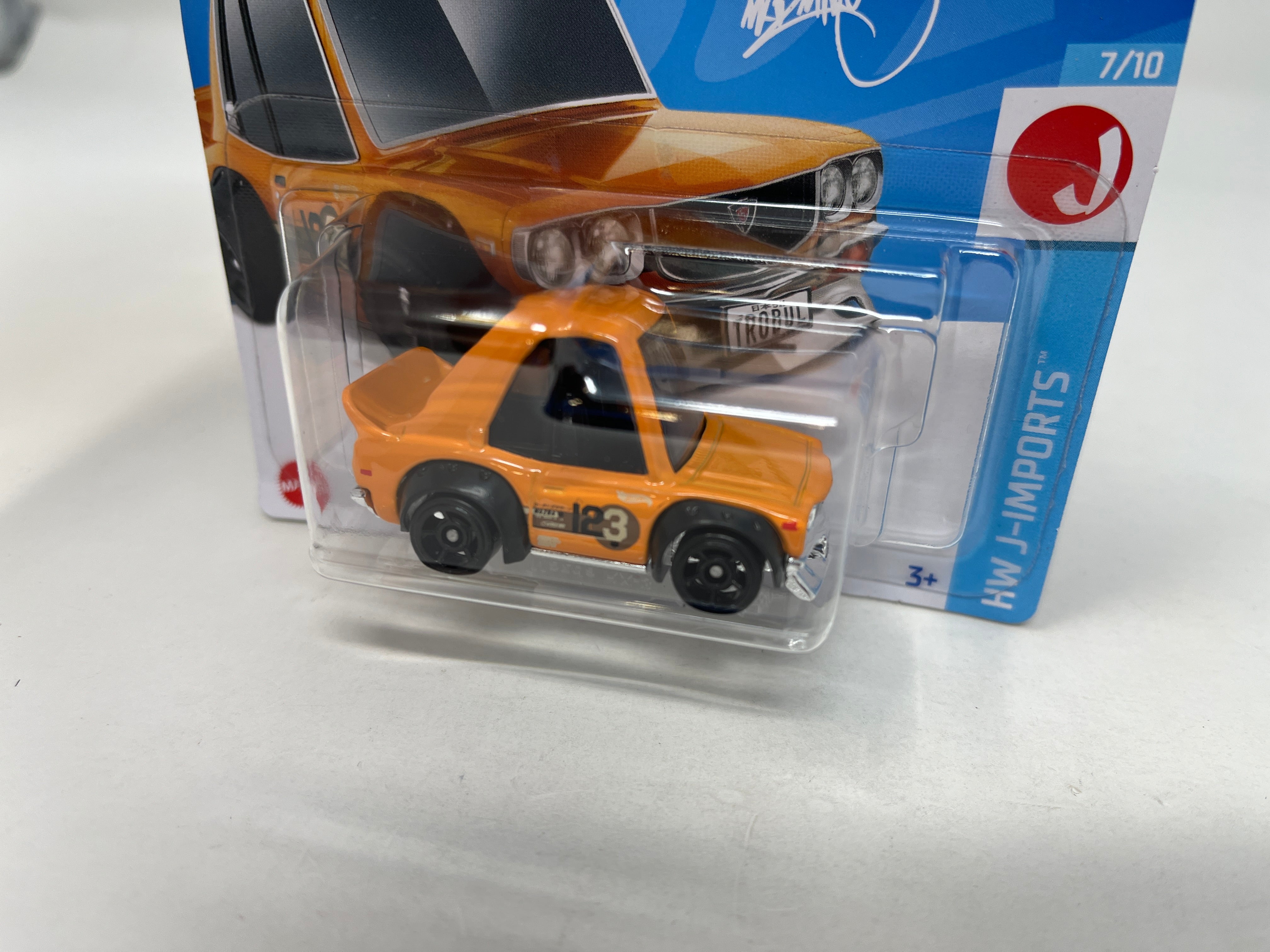 Mazda RX-3 #156 * Orange * 2024 Hot Wheels SHORT CARD Case J、mySite、hgirdovlk