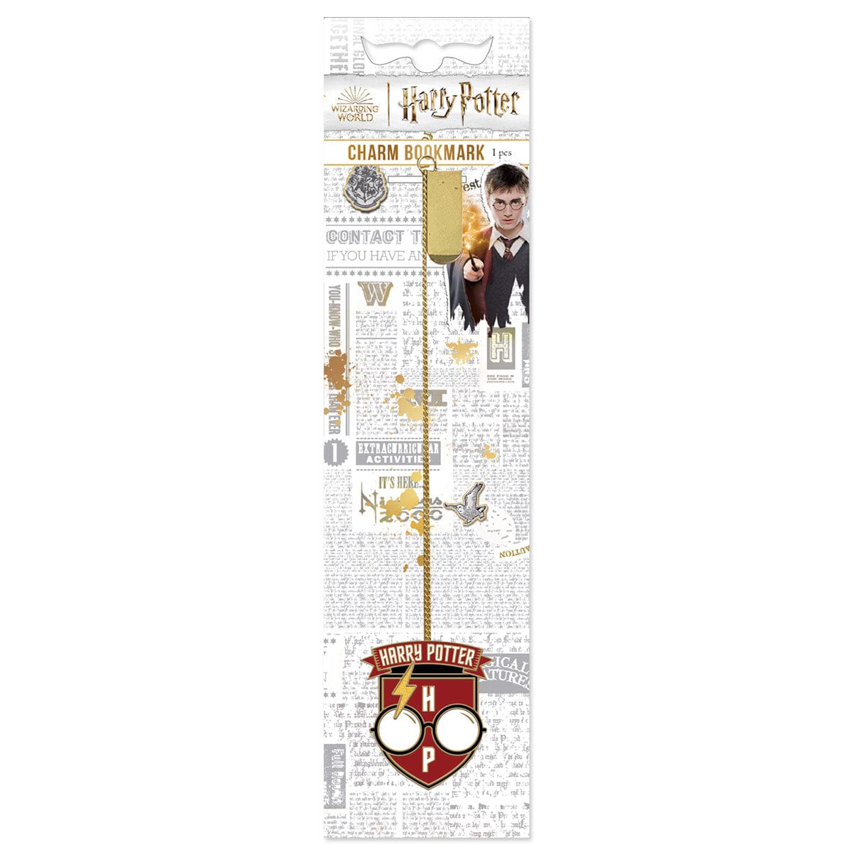 Harry Potter Bookmark - Glasses Crest Charm、mySite、ghnorth