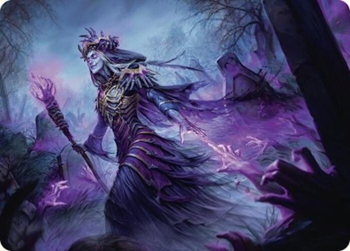 Zul Ashur, Lich Lord Art Card (10/54) Foundations Art Series、mySite、waistdrama