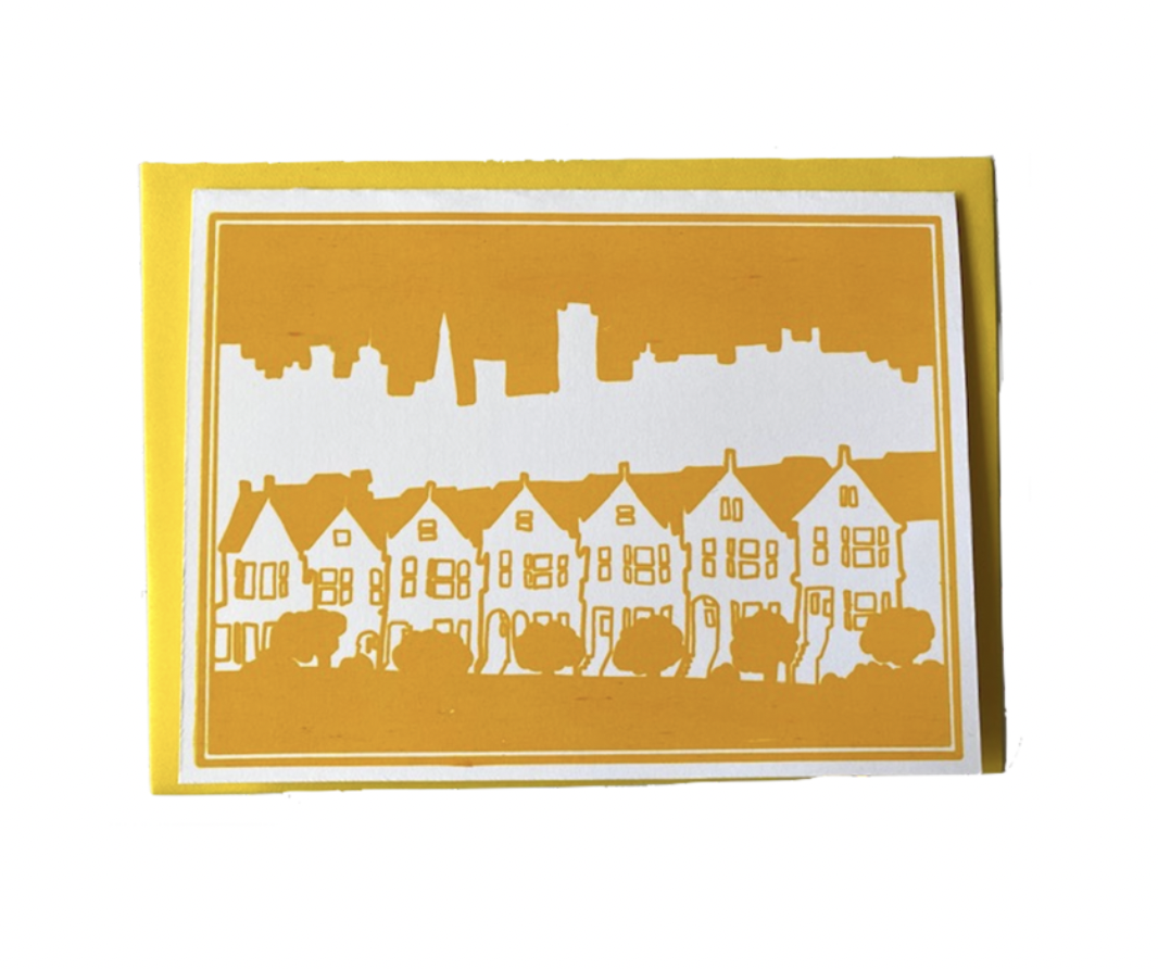 Anne Breedlove - Painted Ladies Card - Orange - A6、mySite、garagedoors4me