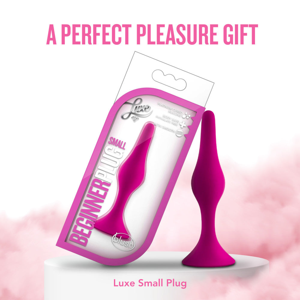 Luxe By Blush® | Beginner Pink 3.25-Inch Anal Plug、mySite、bottomscart