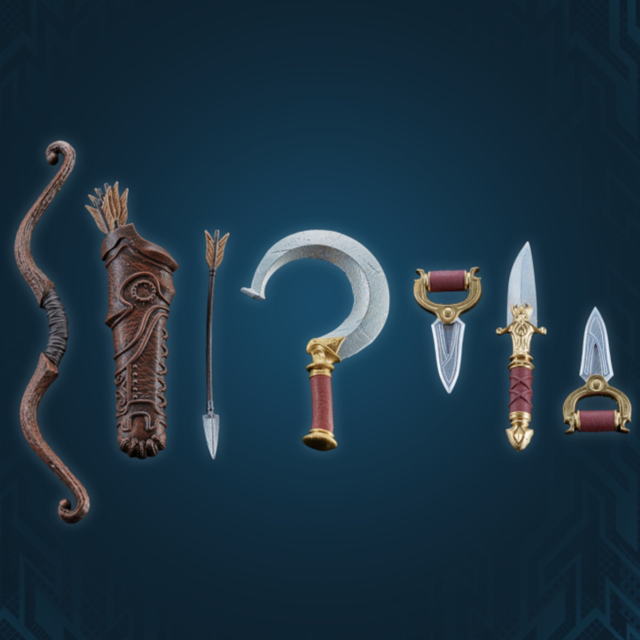 Animal Warriors of The Kingdom Primal Collection Series 2 Rogues Weapon Set、mySite、hgirdovlk