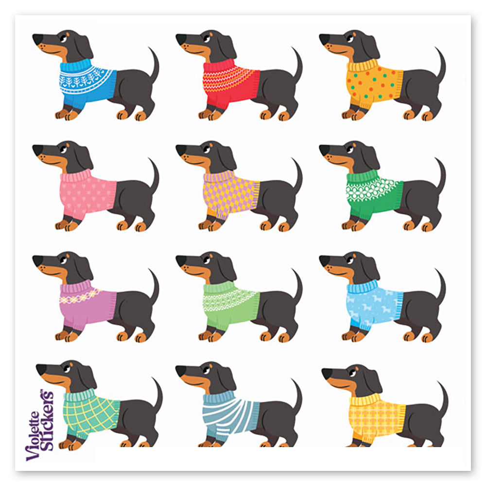  Dogs in Sweaters Stickers、mySite、ghnorth