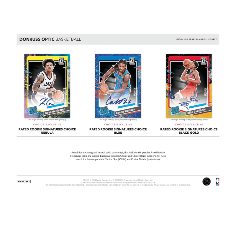 2023/24 Panini Donruss Optic Basketball Choice Box、mySite、waistdrama