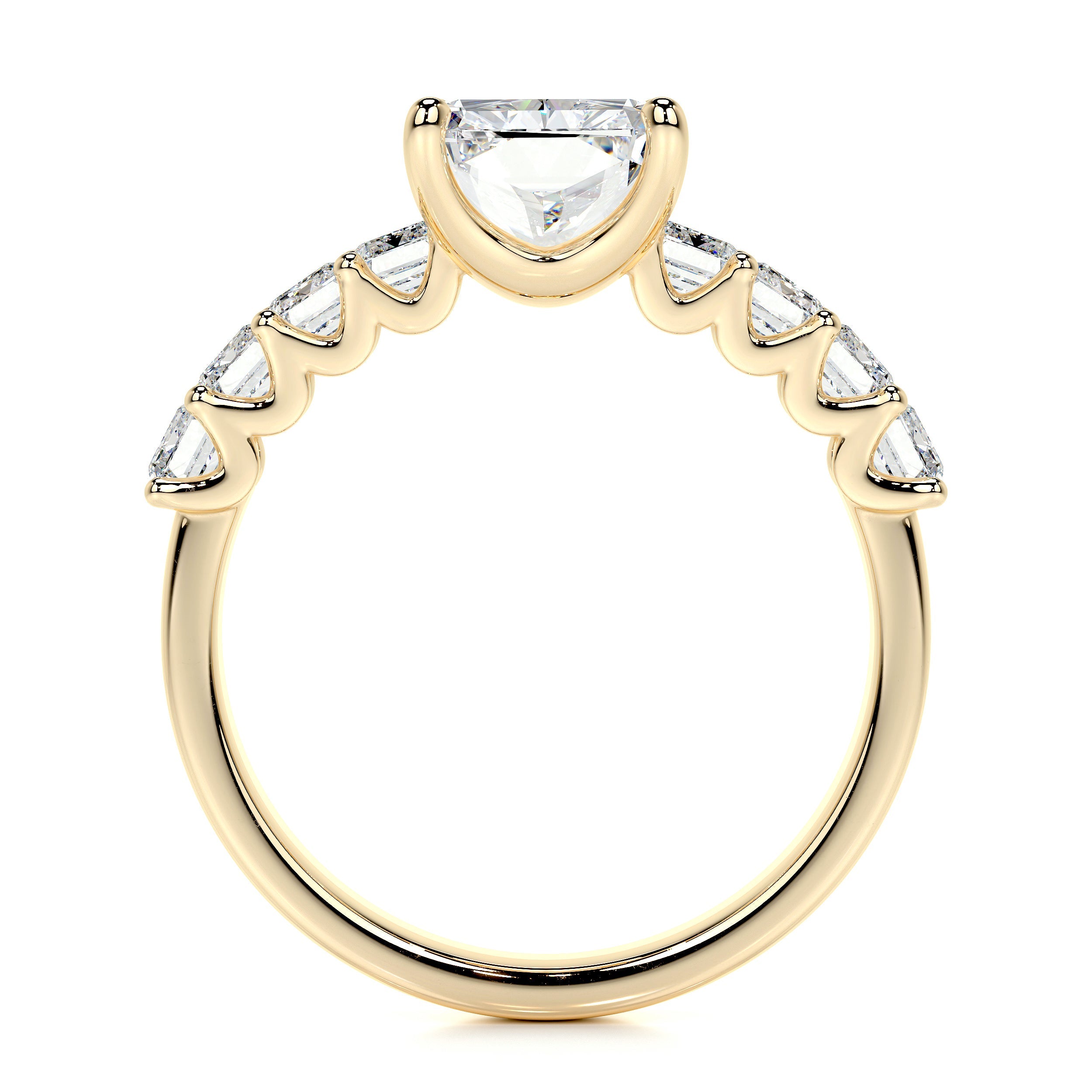 Arabella Lab Grown Diamond Ring -18K Yellow Gold、mySite、hinf8tx79