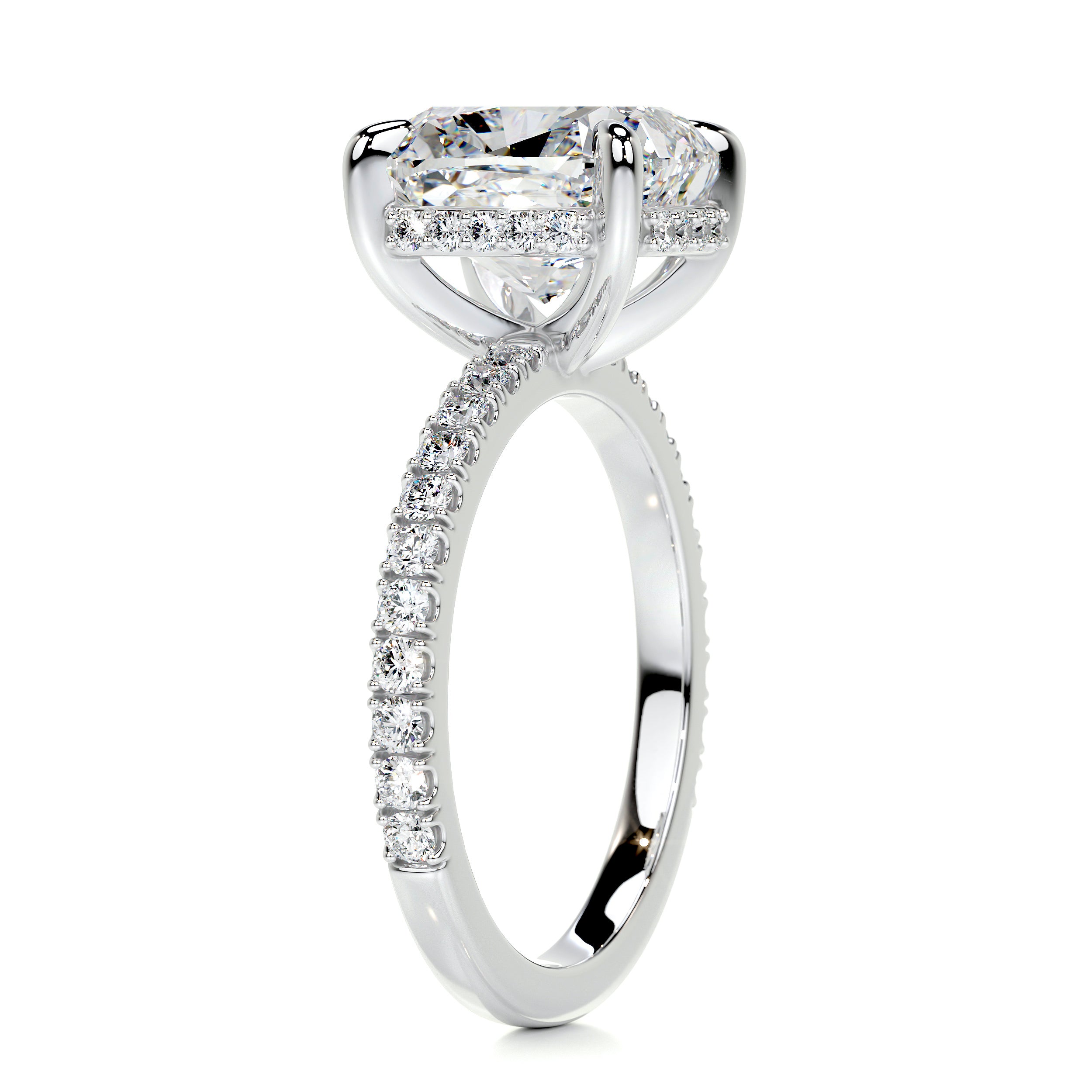 Beatriz Diamond Engagement Ring -18K White Gold、mySite、hinf8tx79