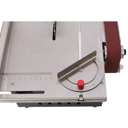 Mini Table Saw,Belt Sander, stainless steel top,4pcs Blades,10pcs Sanding Blet,7 Gear Adjustable 0-90° Angle, Available for Wood/PCB/Acrylic/Plastic,DIY Model Crafts Cutting Tool、、eastwooduniform