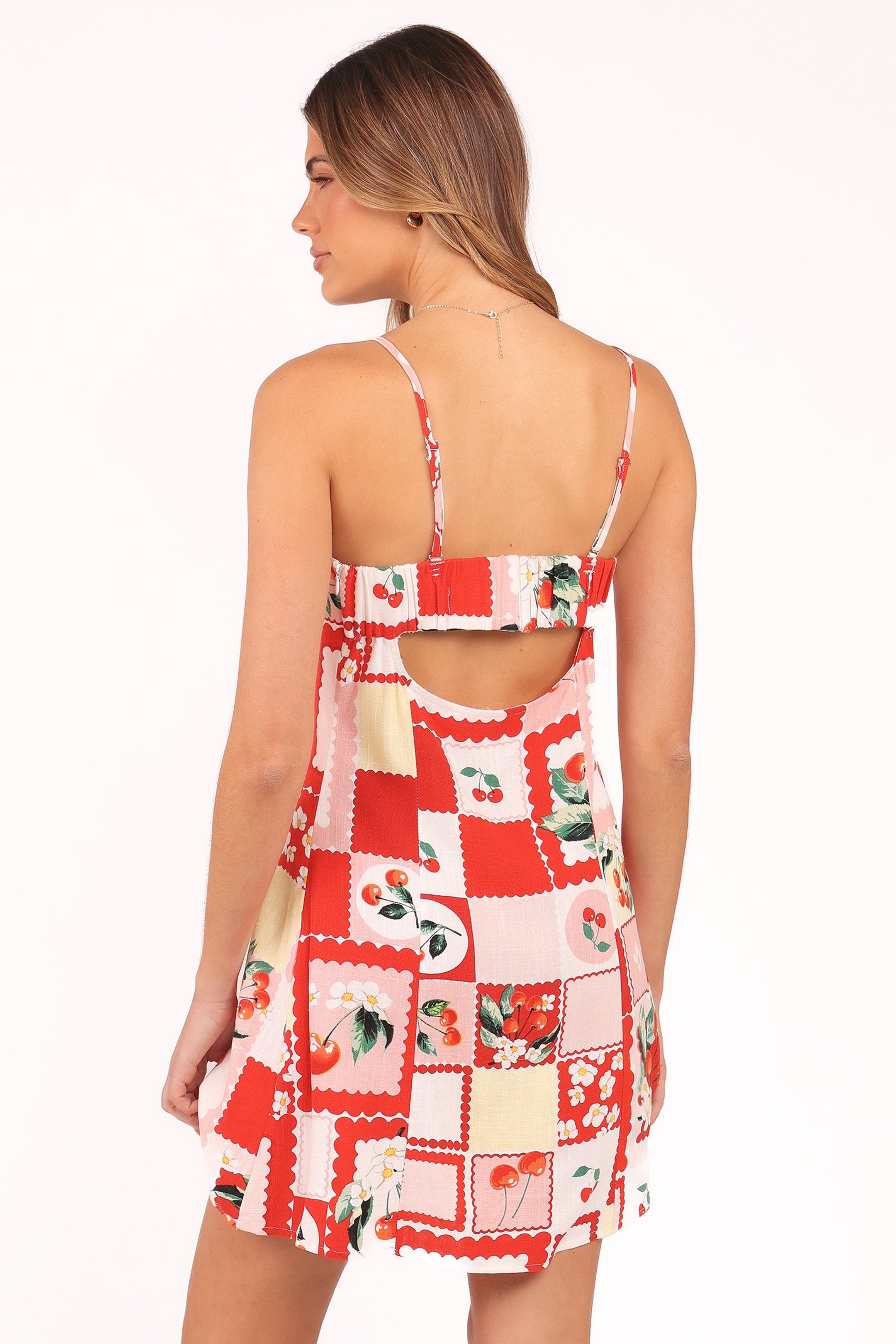  Loredana Mini Dress - Cherry、mySite、sugarbowlscore