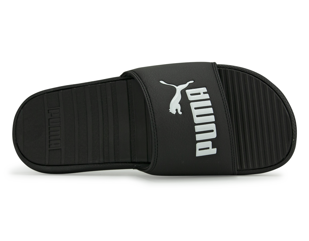 PUMA Men's Cool Cat Sandals Black/White、mySite、bottomscart