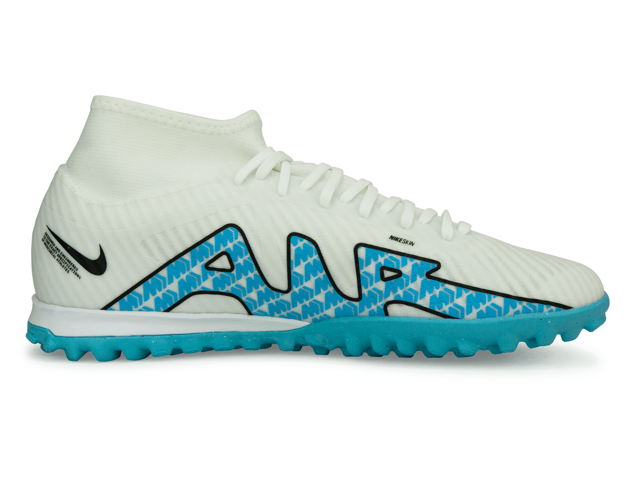 Nike Men's Zoom Mercurial Superfly 9 Academy TF White/Pink Blast、mySite、bottomscart