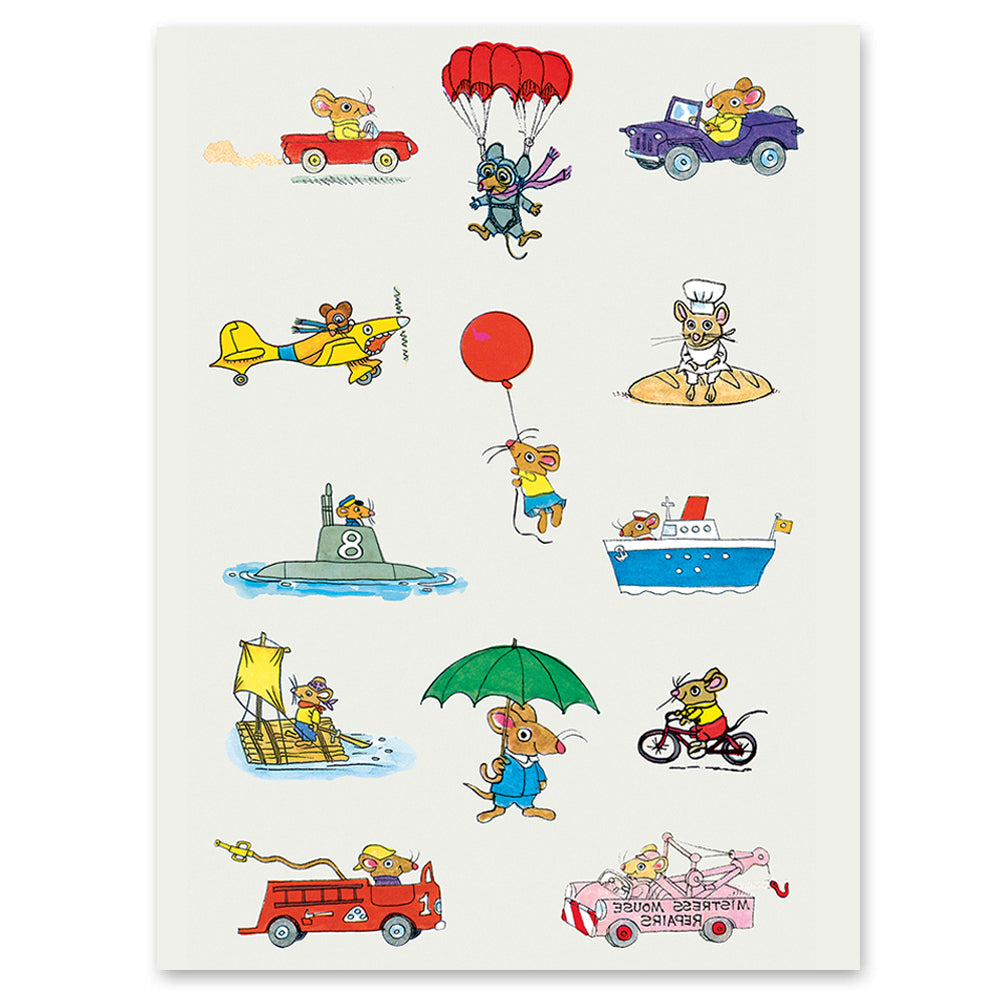  Busy World Mice Tattly Temporary Tattoos Sheets、mySite、ghnorth