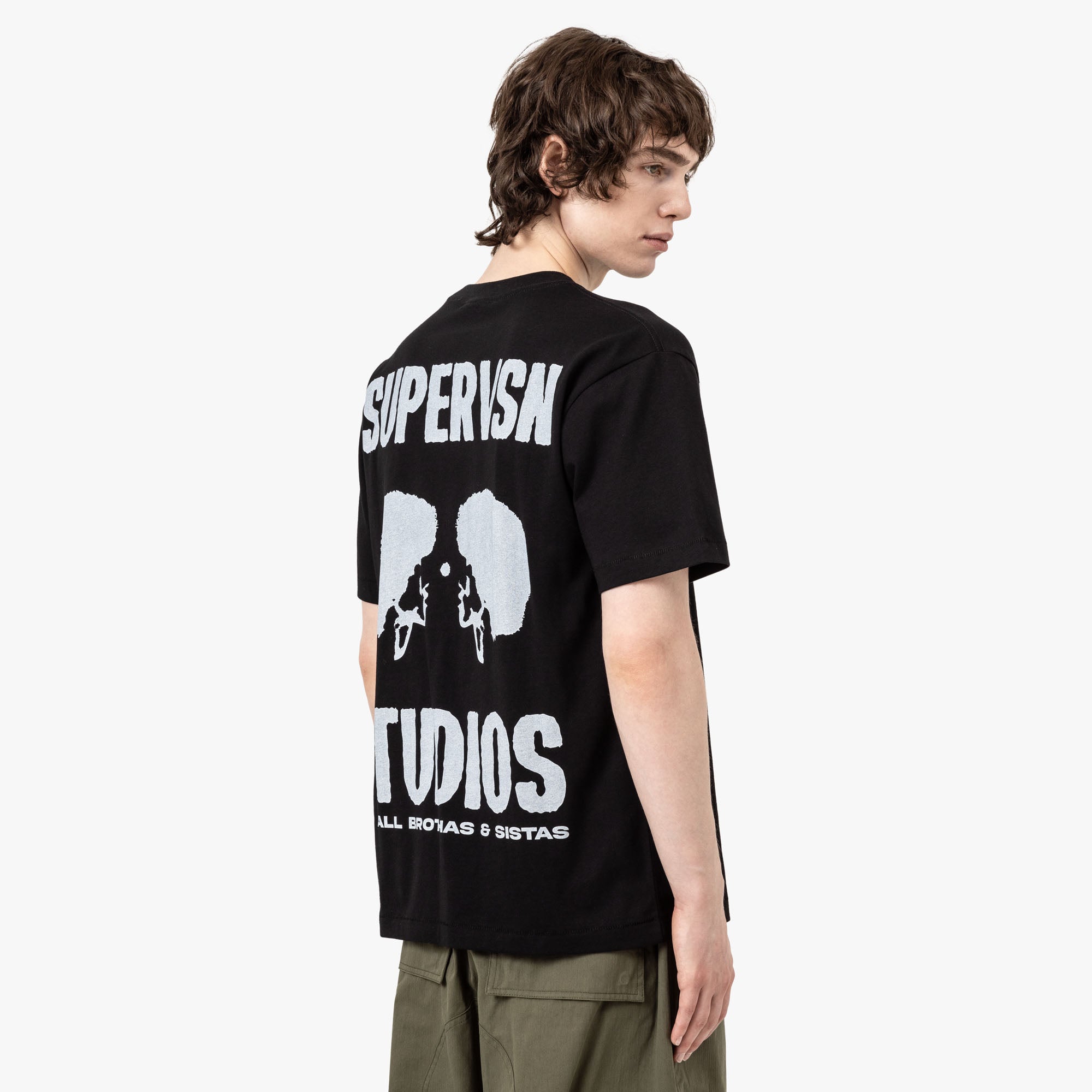  Supervsn Reflection T-Shirt / Black、mySite、merchandisen
