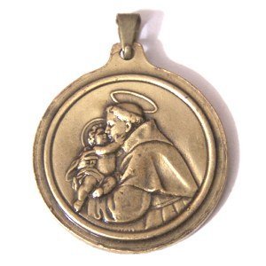 St. Anthony / St. Christopher- Bronze medal(3.2cm-1.3 diameter)、mySite、topwebapps