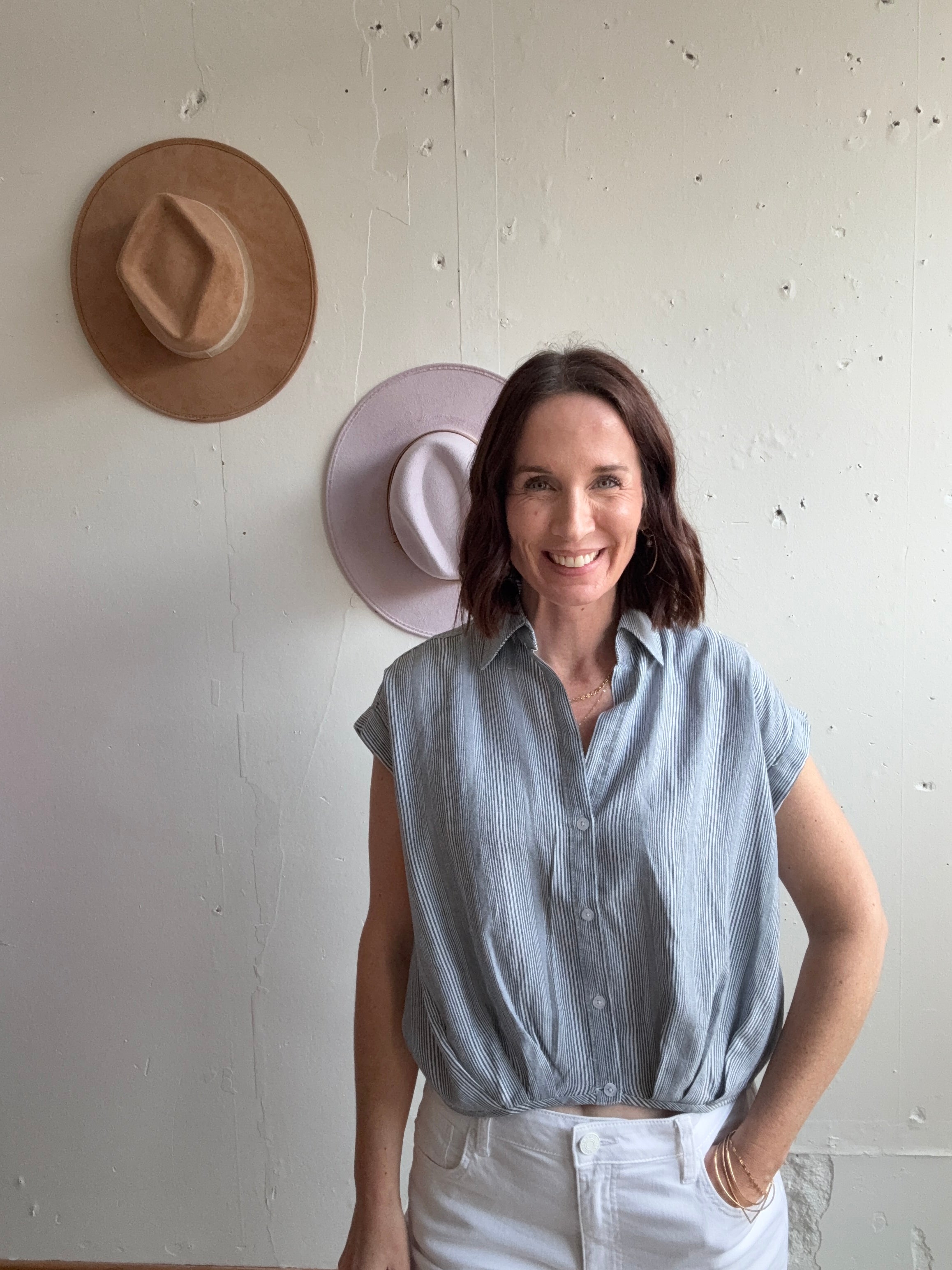 KUT from the Kloth Gaia Pleat Hem Top、mySite、garagedoors4me