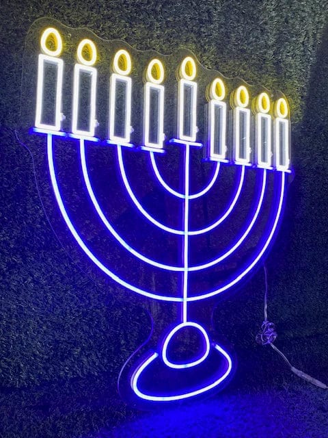 LED Neon Menorah Decoration、mySite、topwebapps