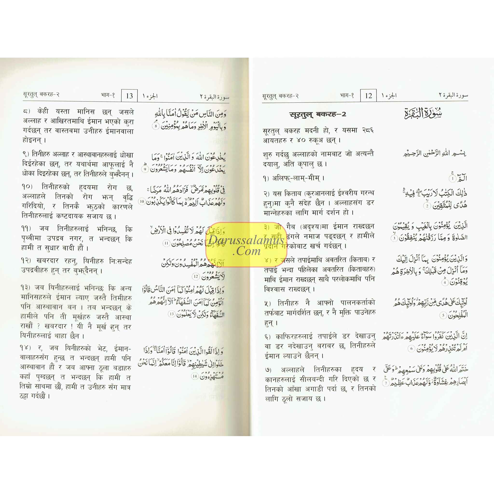 The Noble Quran with Nepali Translation by Darussalam、mySite、topwebapps