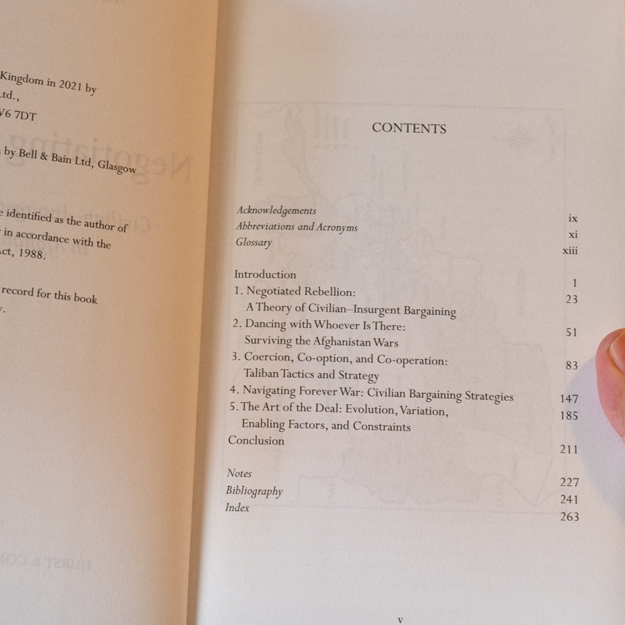 Negotiating Survival: Civilian–Insurgent Relations in Afghanistan、mySite、topwebapps