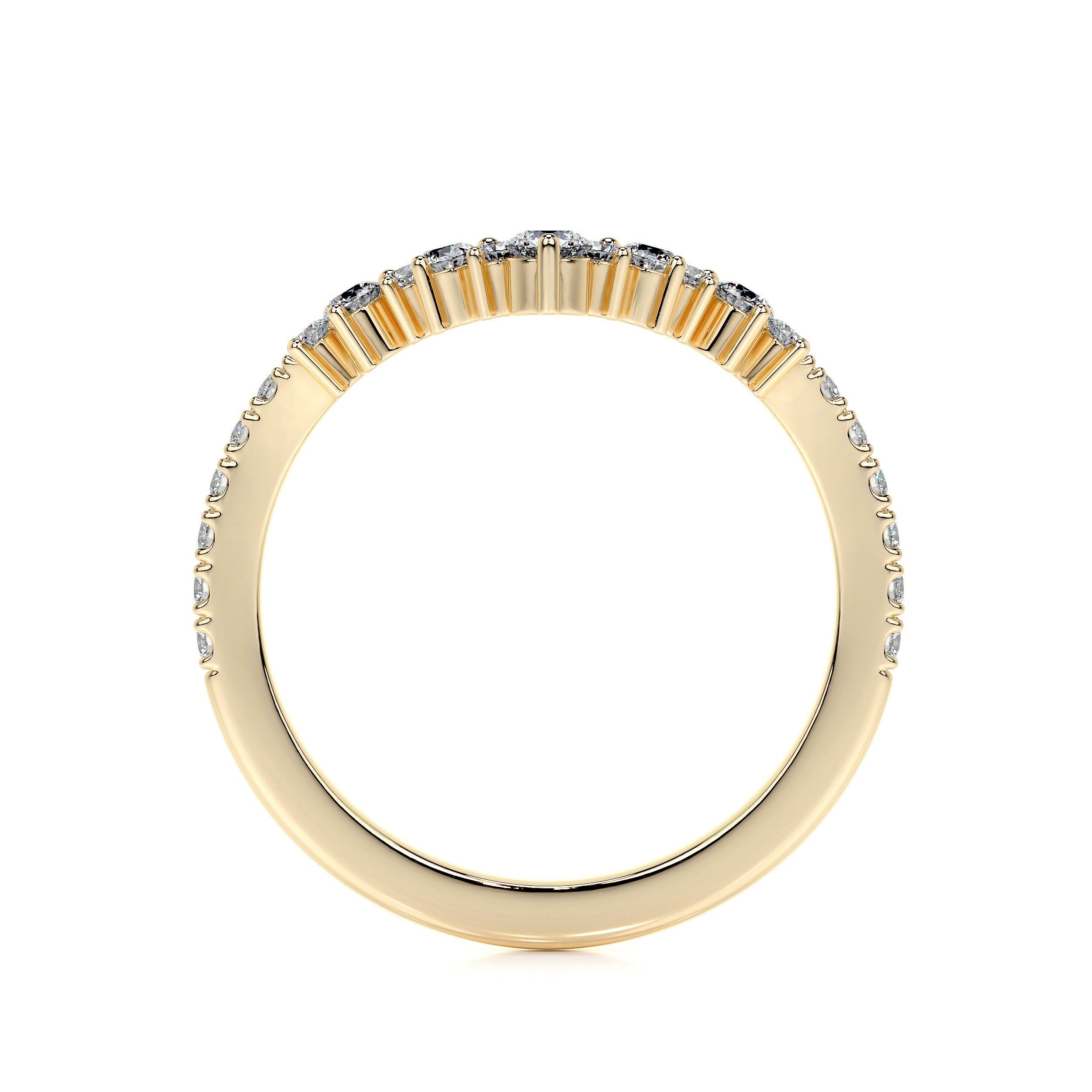 Mia Lab Grown Diamond Wedding Ring (0.50 Carat) -18K Yellow Gold、mySite、hinf8tx79