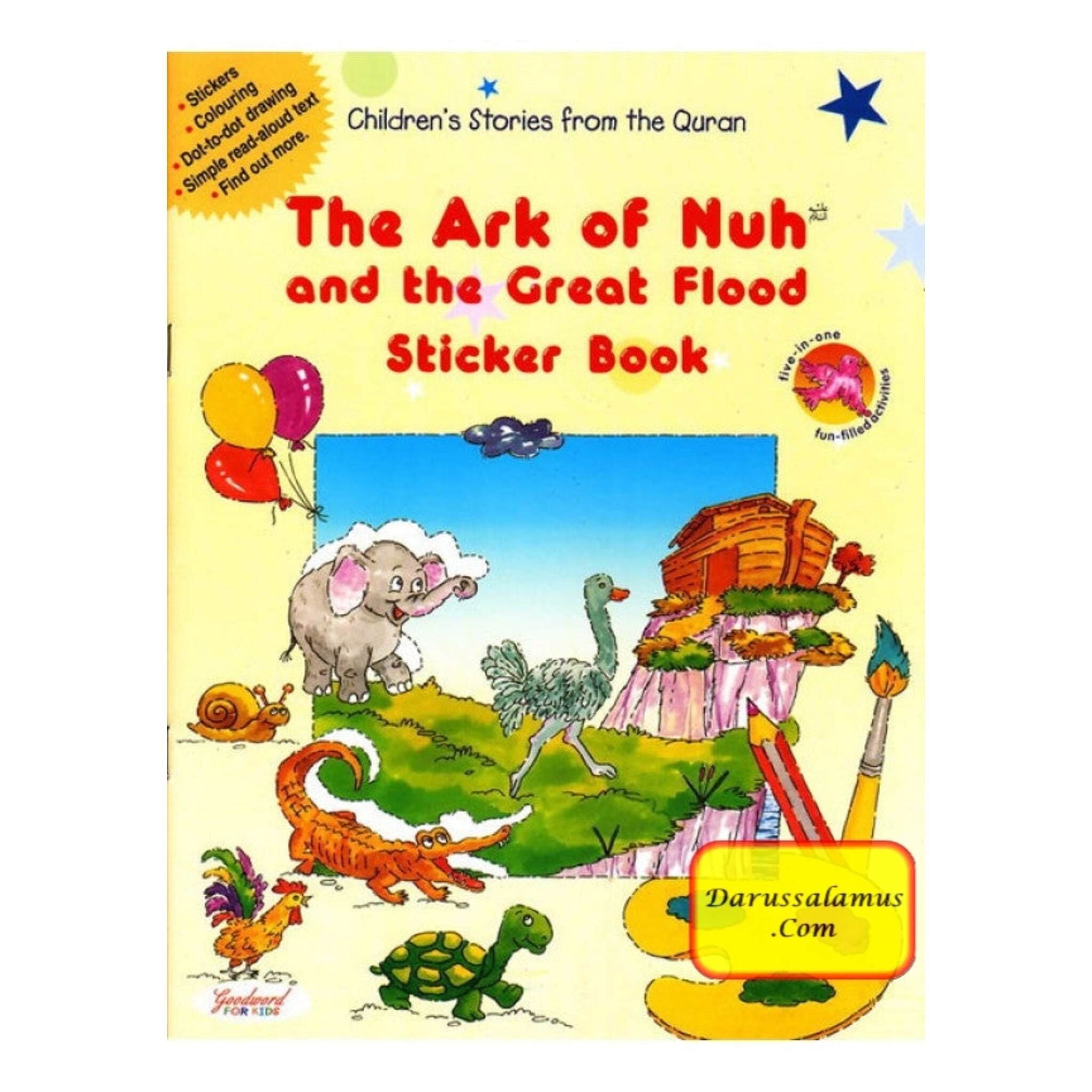 The Ark of Nuh and the Great Flood (Sticker Book) By Saniyasnain Khan、mySite、topwebapps