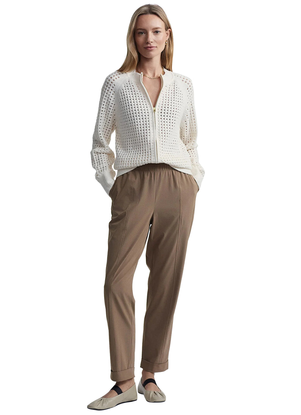 Varley Marta Boucle Knit Jacket、mySite、noshort