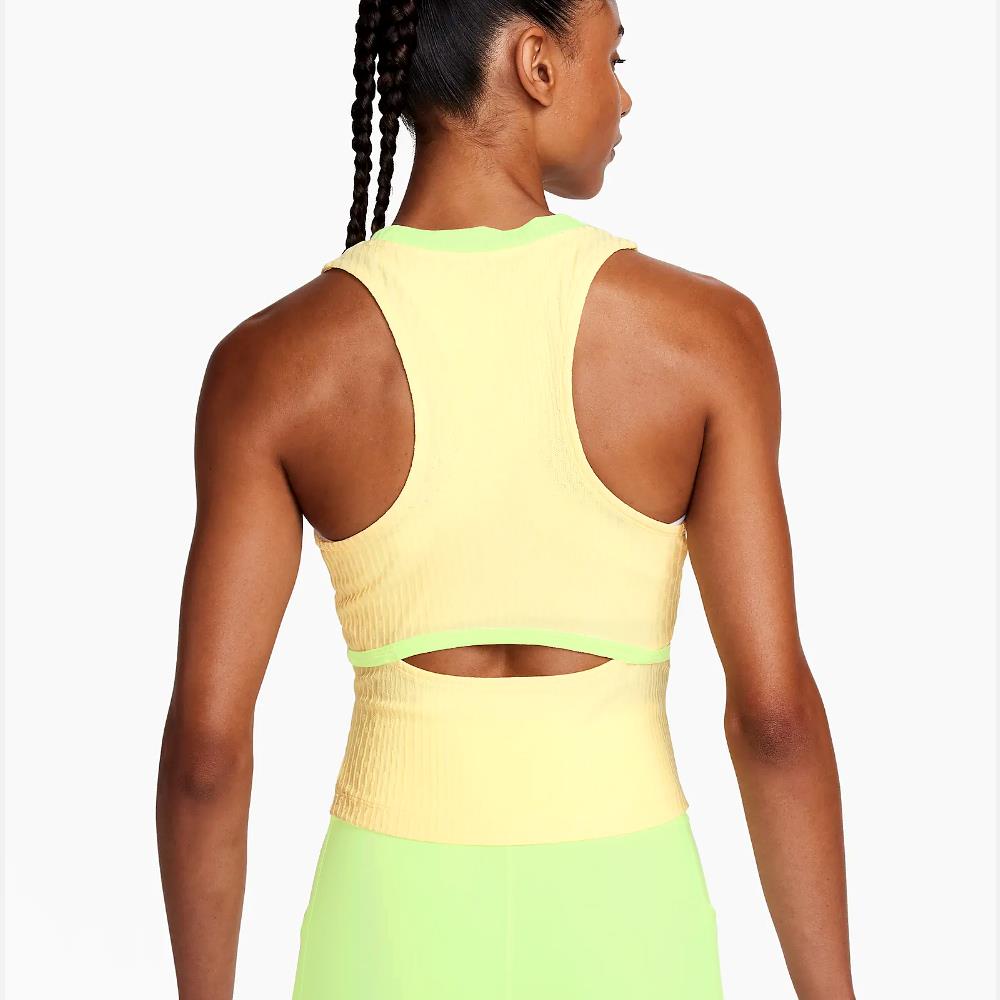 Nike Women's Slam Melbourne Tank - Soft Yellow