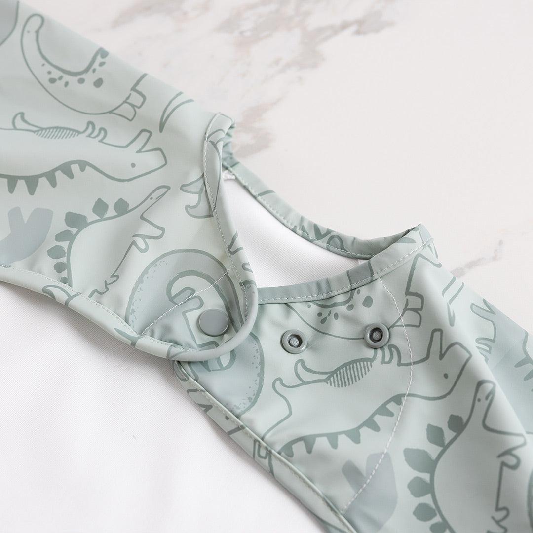  Bibado Long Sleeve Coverall Weaning Bib - Dino Roar、mySite、merchandisen