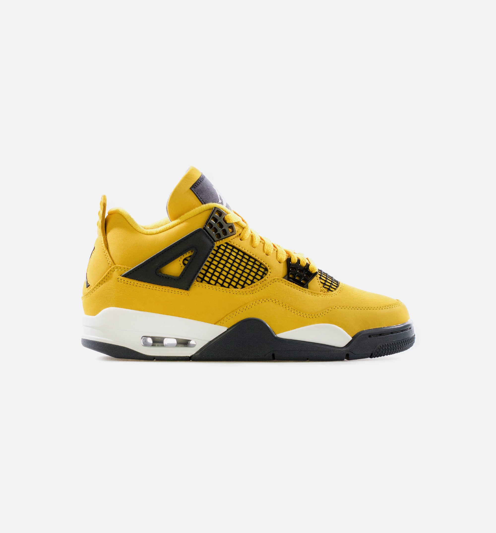 Air Jordan 4 Retro Lightning Mens Lifestyle Shoe - Tour Yellow/White/Dark Blue Grey Limit One Per Customer、mySite、dreamappss