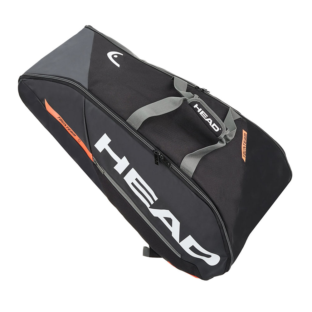 Head Tour Team Supercombi 9 Pack Racquet Bag (Black/Orange)、mySite、neckold