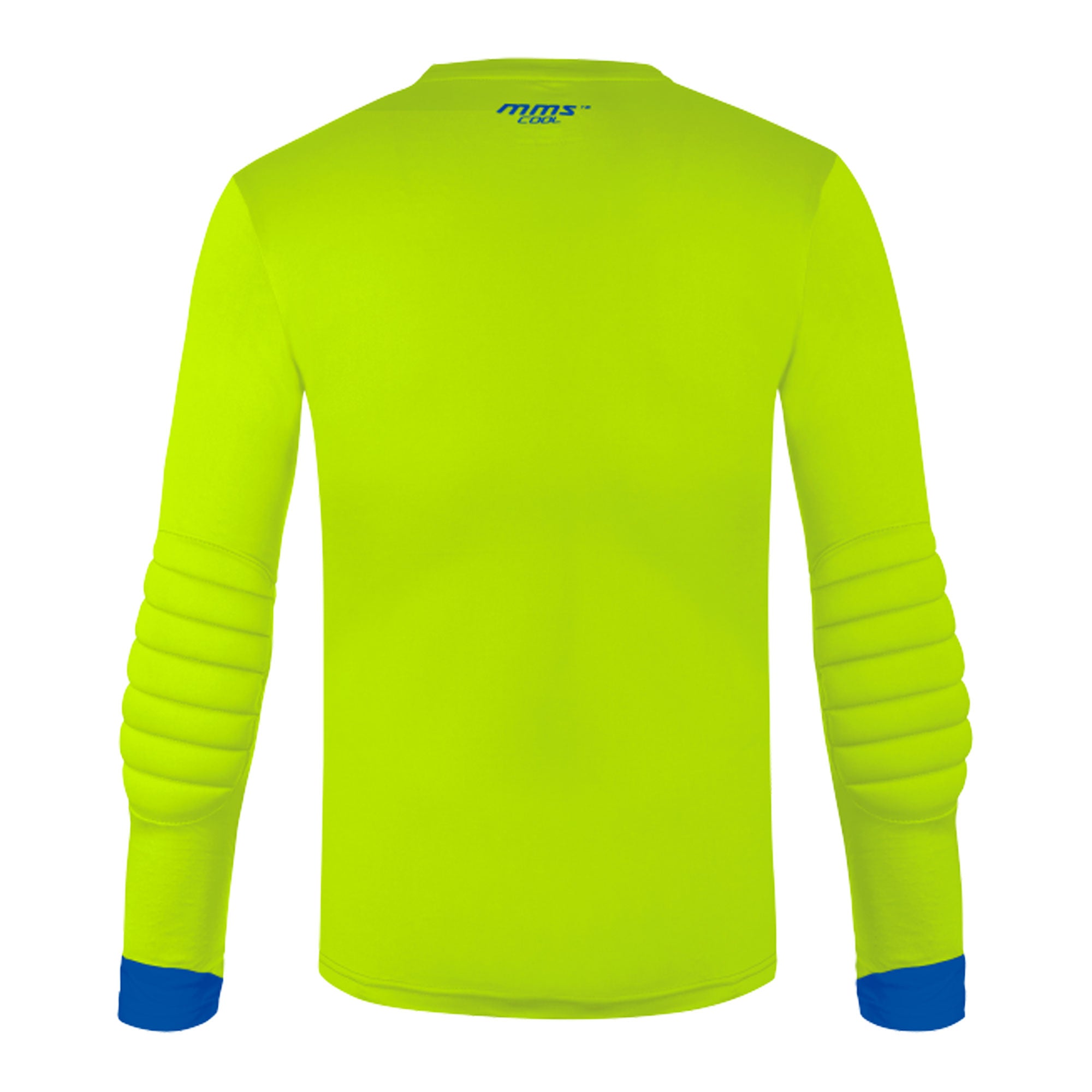 Reusch Kids Match Long Sleeve Padded Goalkeeper Jersey Yellow/Blue、mySite、noshort